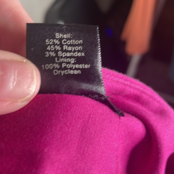 Ann Taylor Fuchsia Mini Skirt - Picture 5 of 5